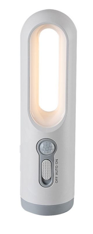 Lampka biurkowa Rabalux Radko biała LED 0.8W 3000/6500-7000K 60lm akumulator IP20 wym: 17 x 4.5 x 4.5 cm - 1 szt.