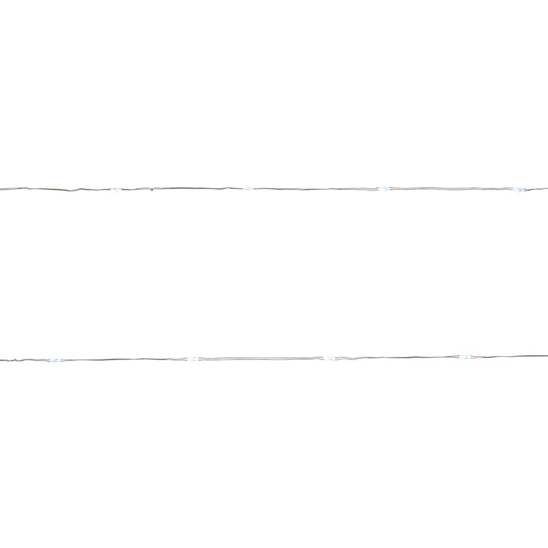 Lampki wewnętrzne 20 LED miedziane barwa zimna biała