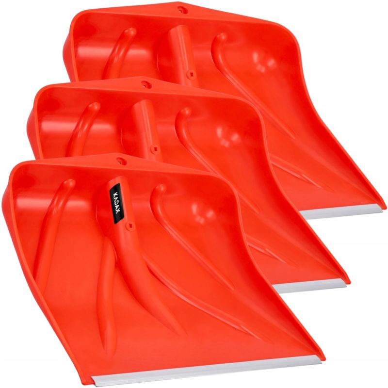 Łopata Do Śniegu KADAX 3x szufla Zgarniacz Budowlana Bez Trzonka mocna 1szt.