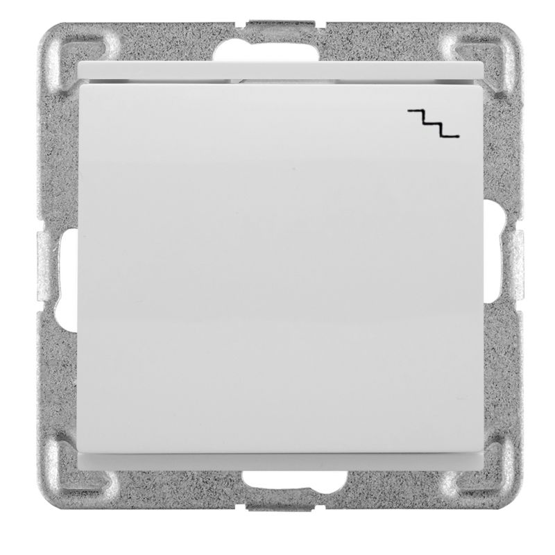 Przełącznik schodowy Polmark Verona biały