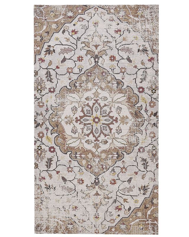 Dywan 150 x 230 cm beżowo-brązowy Kattakkada 1 szt.