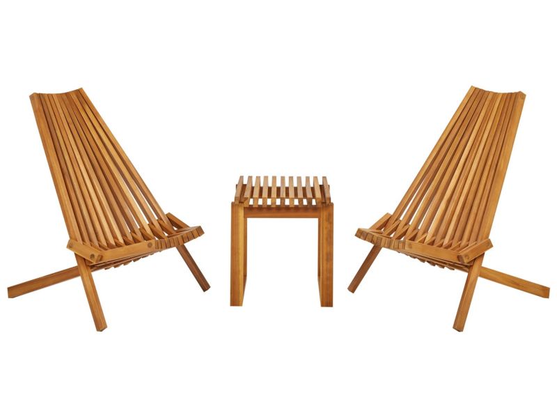 Zestaw mebli balkonowych Bellano Drewno akacjowe Brązowy 1 kpl