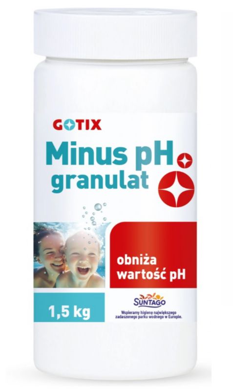 Granulat do basenu Gotix Professional 1 kg Minus pH 1 szt.