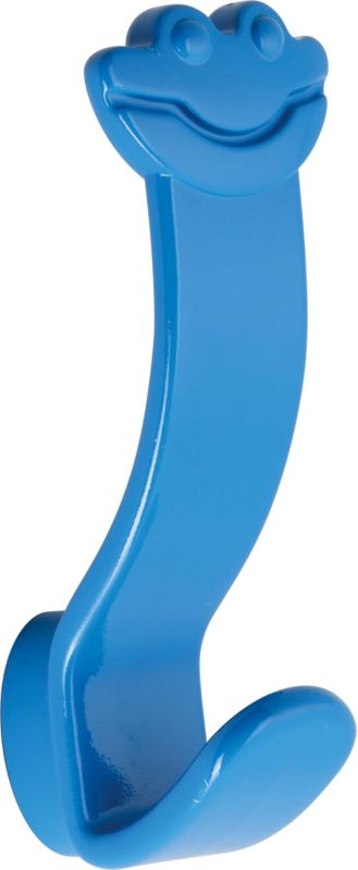 Wieszak żabka Gamet tworzywo niebieski