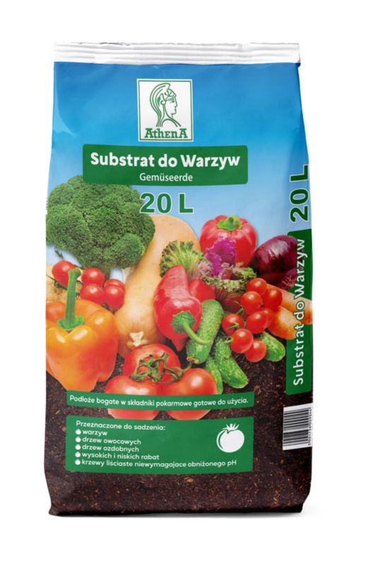 Substrat do warzyw Athena 20 l
