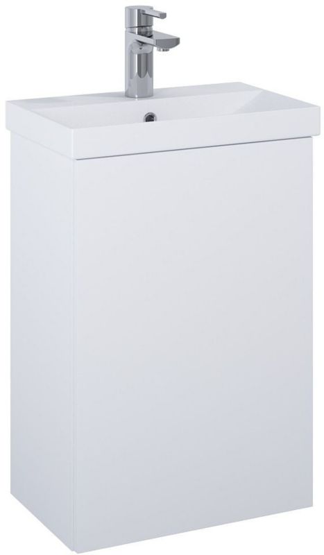 Szafka łazienkowa z umywalką Elita Kido 46 cm biały mat 1 szt.