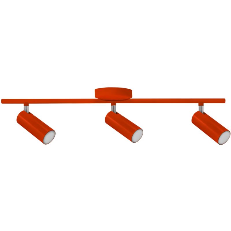 Kinkiet ścienny Polux Gavi czerwony LED 13.5W 3000K 720lm IP20 wym: 17,5 x 60 x 10 cm - 1 szt.