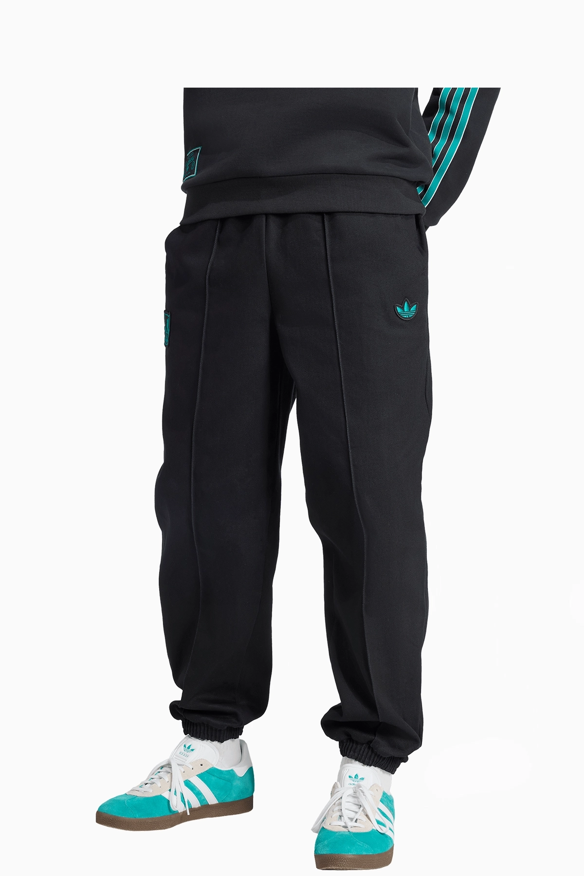 Spodnie adidas Liverpool FC 25/26 Terrace Icons - Czarny