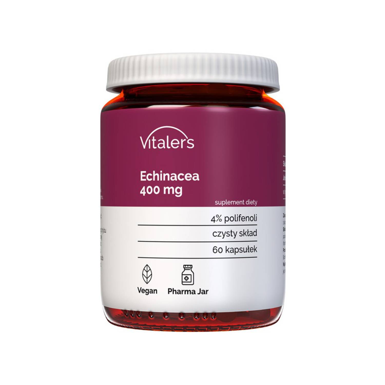 Vitaler's echinacea 400 mg, 60 kapsułek