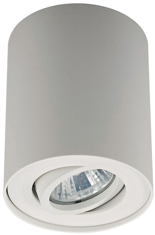 Zuma Line Rondoc lampa podsufitowa 1x50 W biała 20038-WH-N