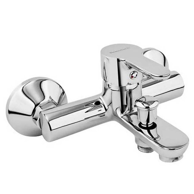 KFA Bateria wannowa ścienna GRANAT chrom 5524-010-00