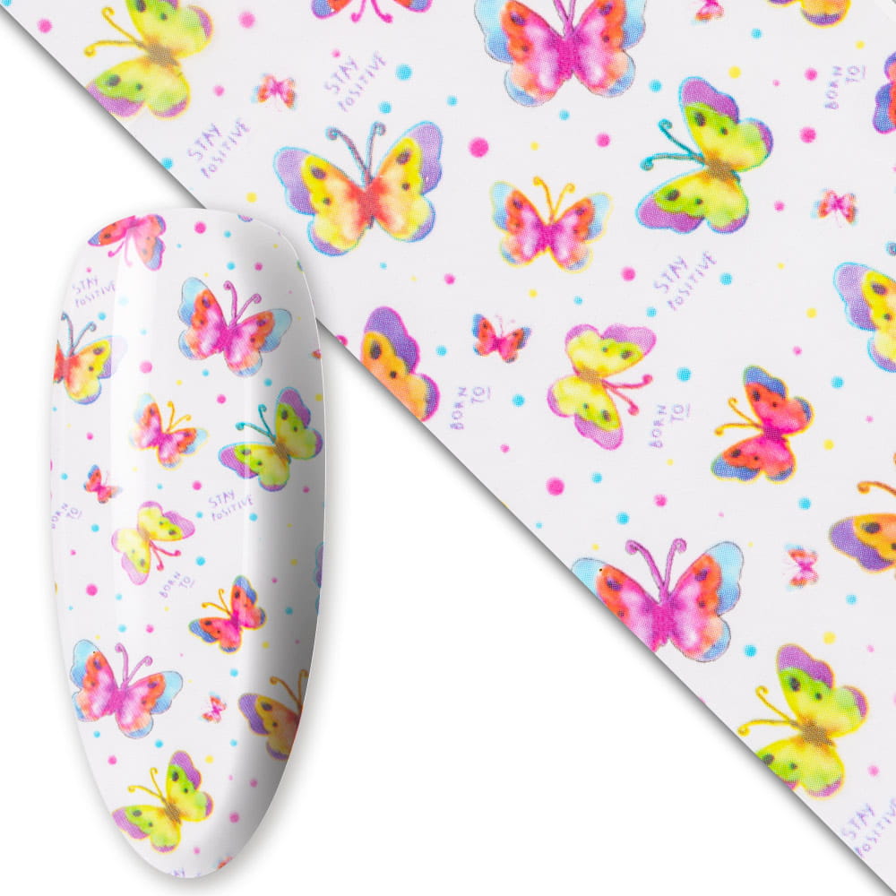 Folia transferowa Butterflies 100 cm Nr 18