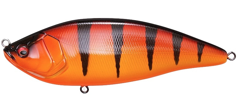 MegaBass wobler KONOSIRUS SWIMMER(S) 150mm Red HOT Perch