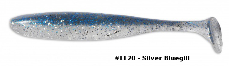 Keitech Guma Easy Shiner 4,5'' 11,4cm Silver Bluegill