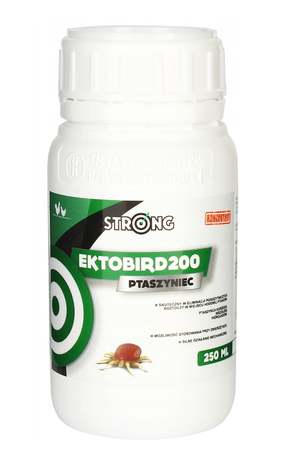 STRONG EKTOBIRD ŚRODEK NA PTASZYŃCA KURZEGO 250ML - Petrostar