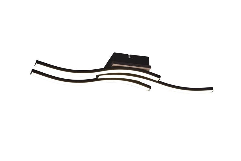 Lampa sufitowa wisząca RL Route 1135 brązowo-czarna nowoczesna wbudowany LED 5W 1 szt.