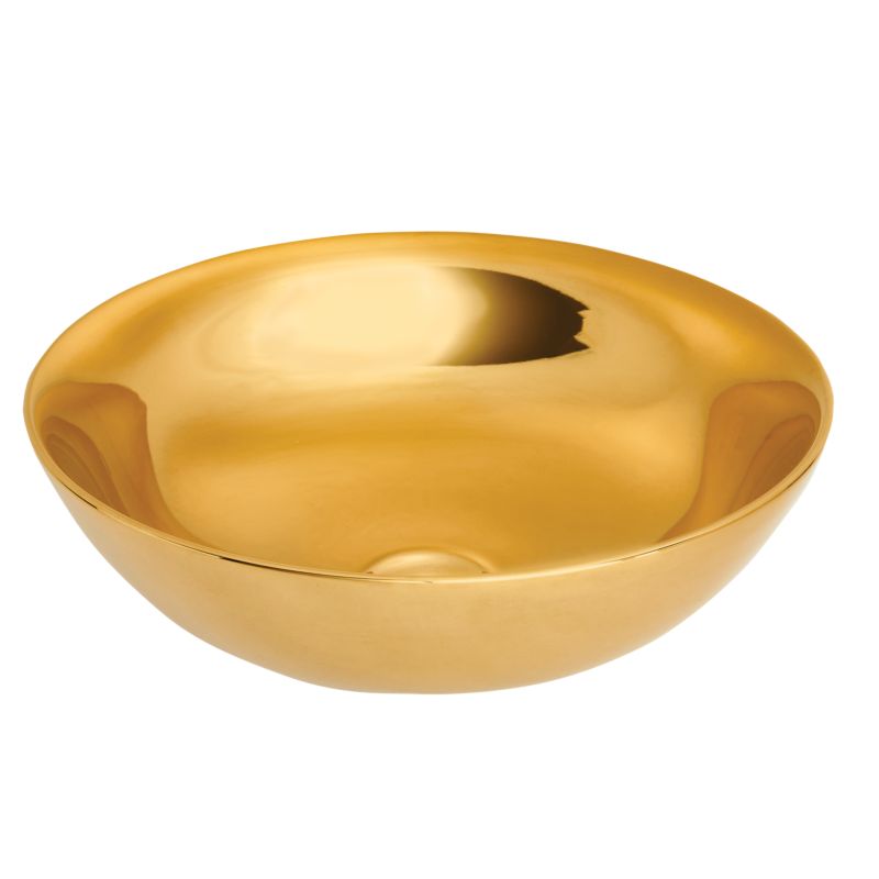 Umywalka nablatowa Invena Dokos złota 1 szt.