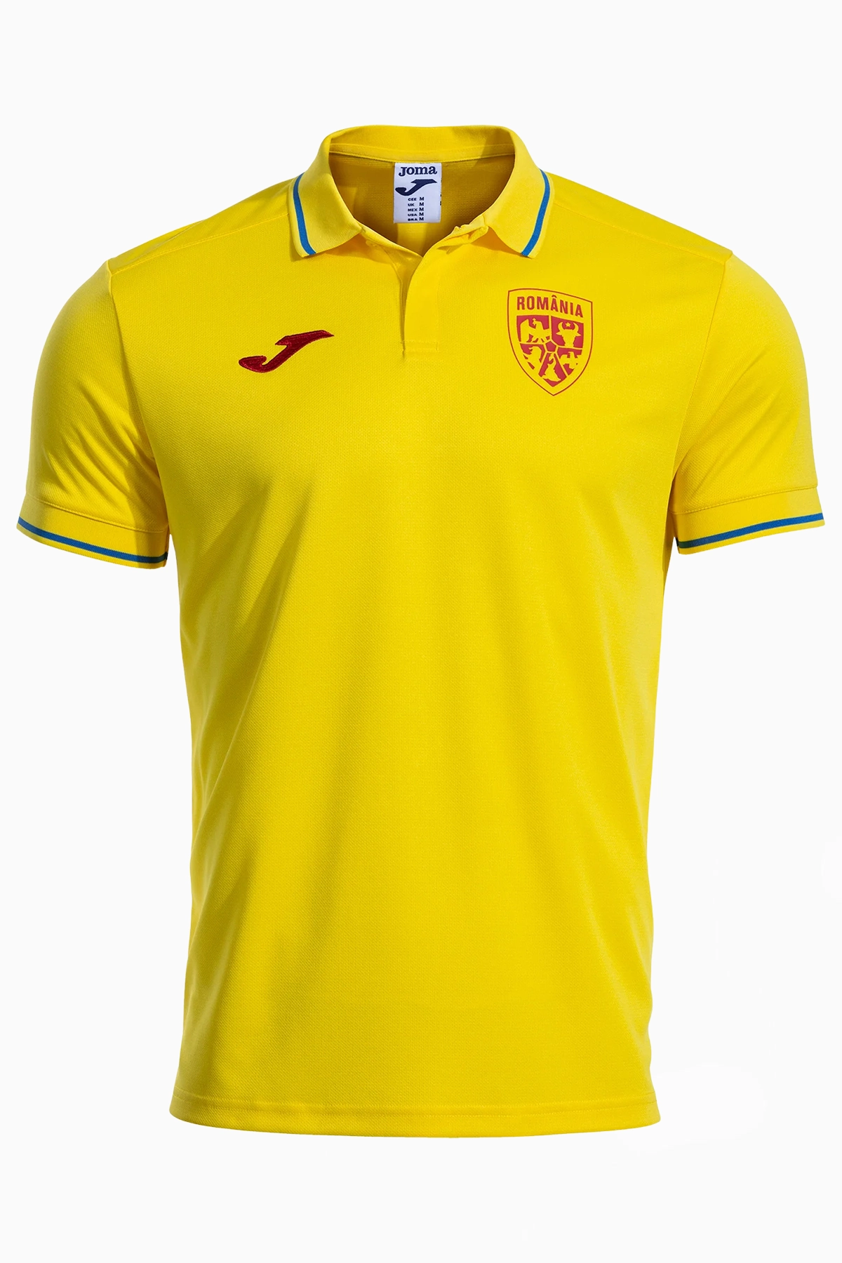 Koszulka Reprezentacji Rumunii Joma 2026 Suporter Polo - Żółty