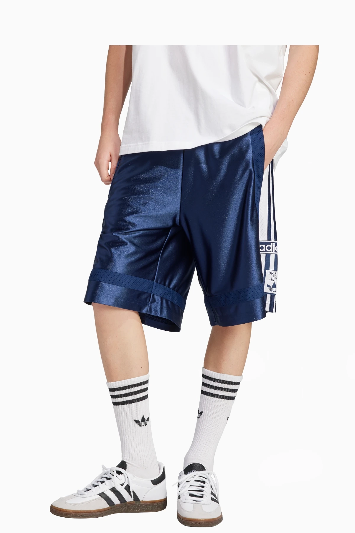 Spodenki adidas Adibreak - Granatowy