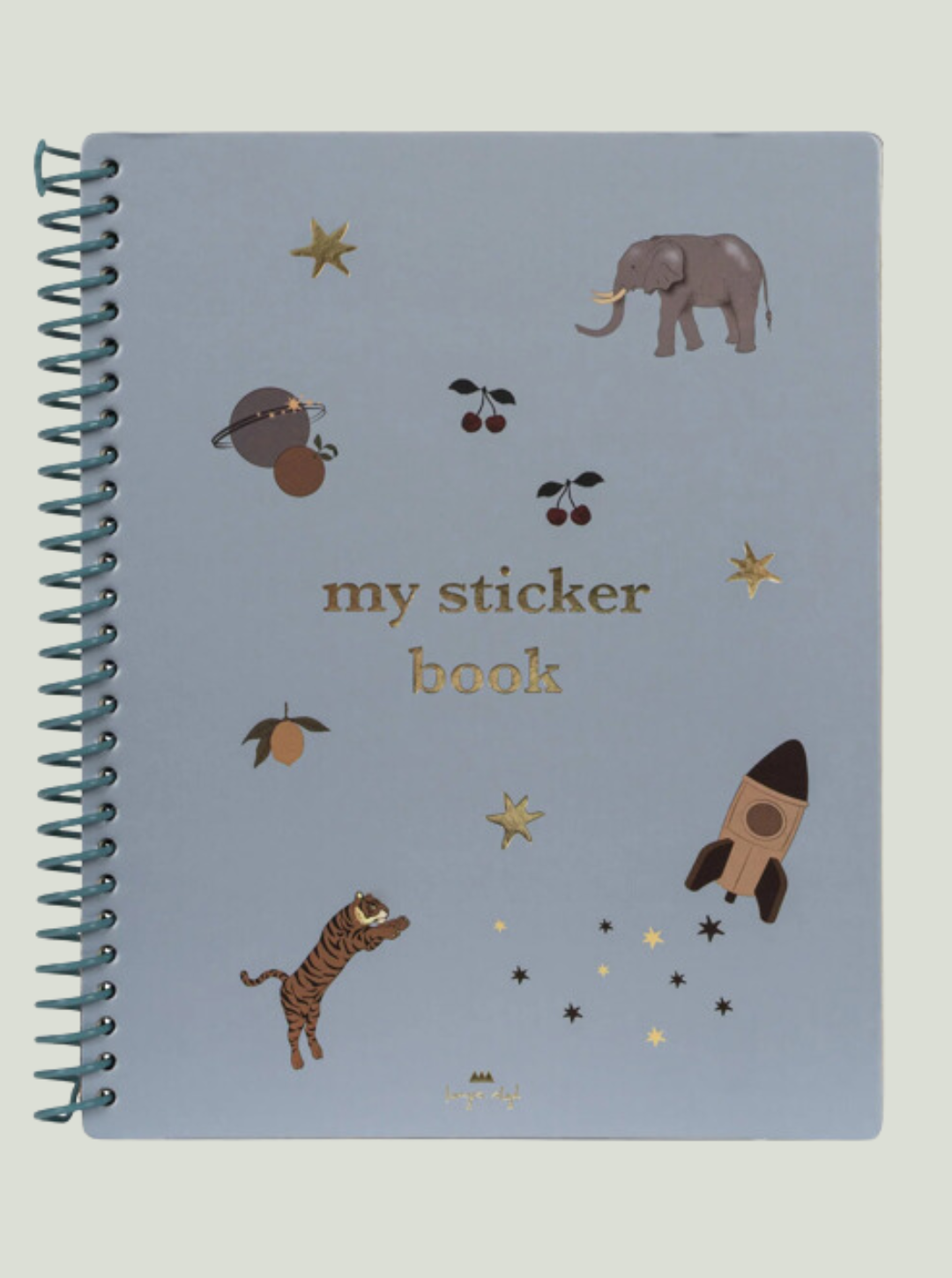 Książeczka z naklejkami Green Konges Sløjd