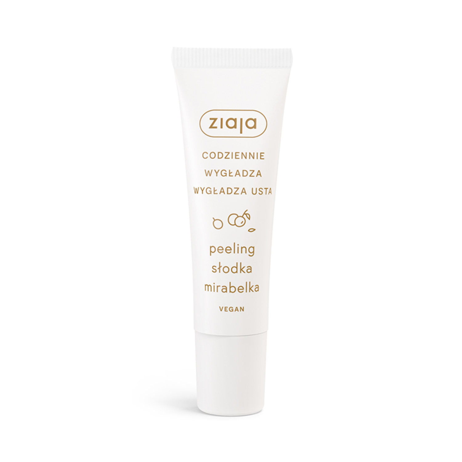 Ziaja - peeling do ust, słodka mirabelka, 12 ml