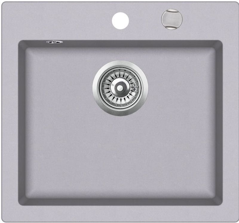 Teka Clivo 50 S-TQ zlewozmywak 49x45,5 cm aluminium 40148011