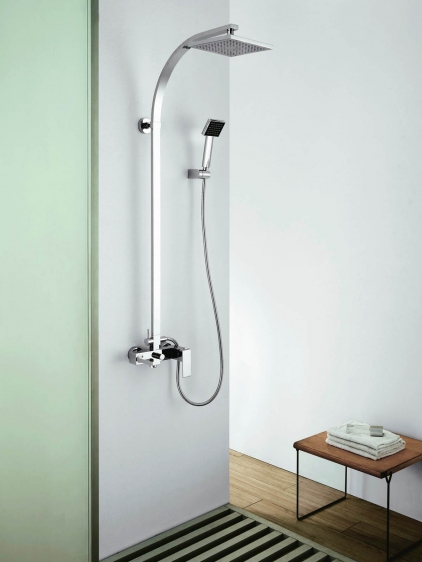 Blue Water Toronto zestaw wannowo-prysznicowy chrom TOR-ZWPN.500C