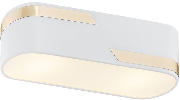 Argon Toni lampa podsufitowa 2x15W biały/złoty 906