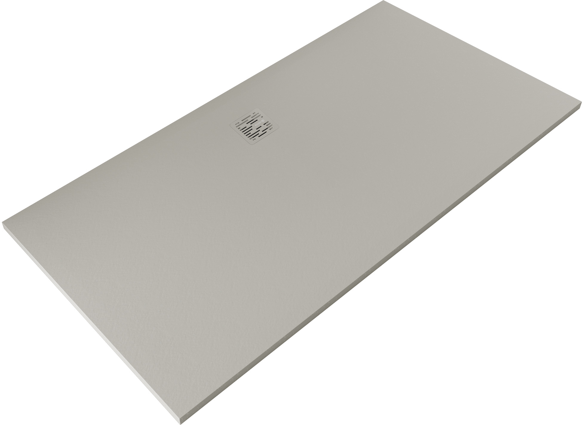 Kludi Terra brodzik prostokątny 180x90 cm jasny szary mat 09DW23O2