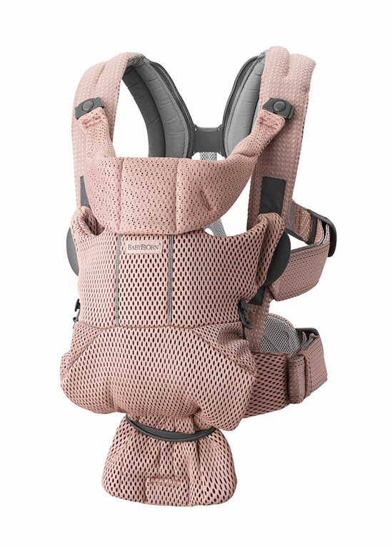 Babybjorn, Move 3D Mesh - nosidełko-Zgaszony Róż