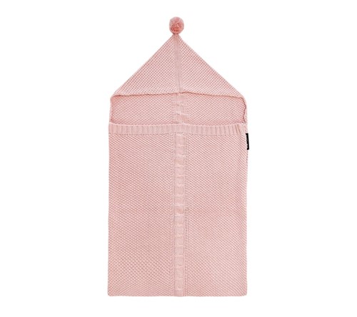 Lullalove Śpiworek - kocykowy do spania - róż