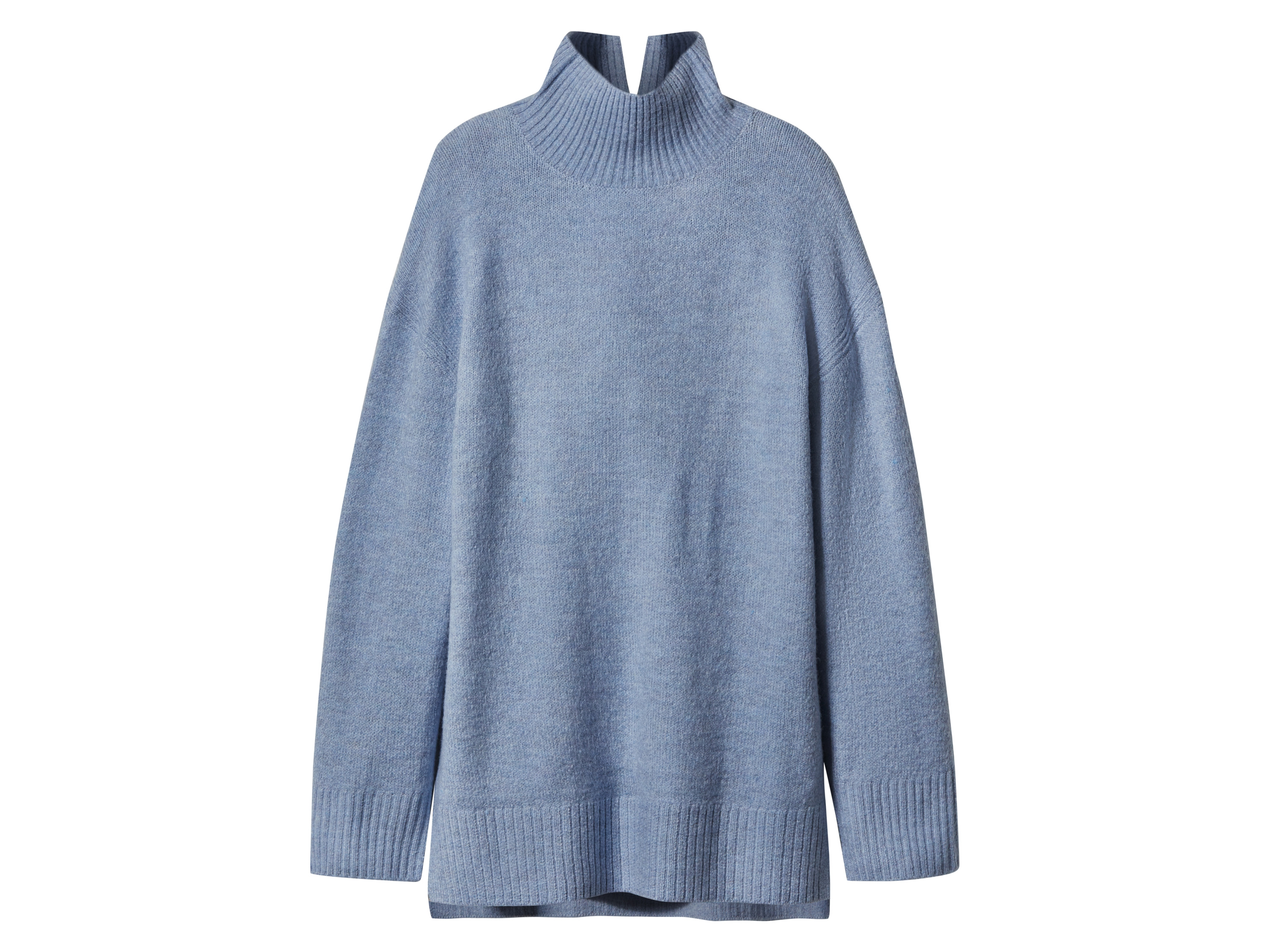 esmara Sweter damski dzianinowy Niebieski, XS 32/34