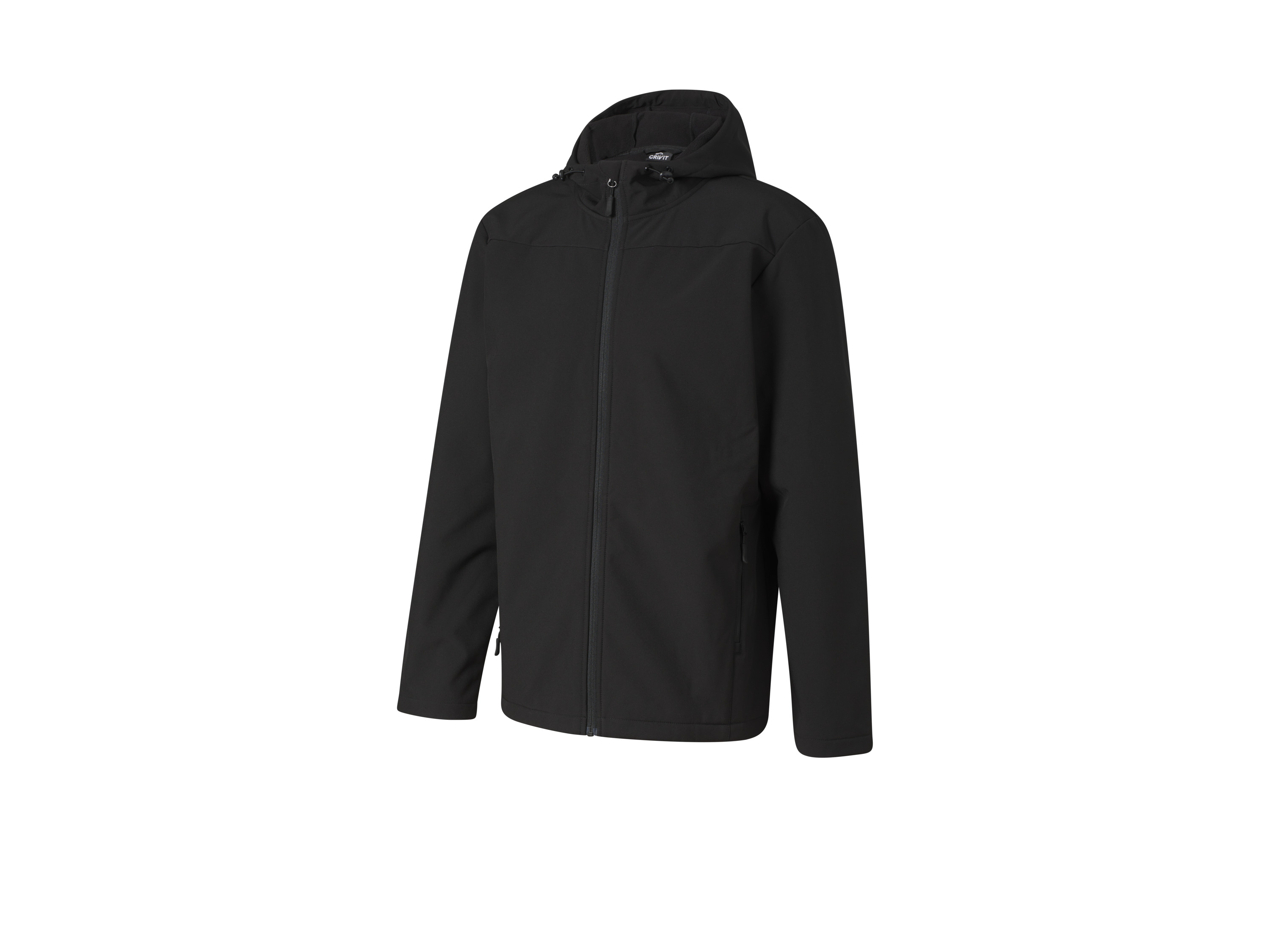 Crivit Kurtka termiczna softshell męska XL 56/58, Czarny