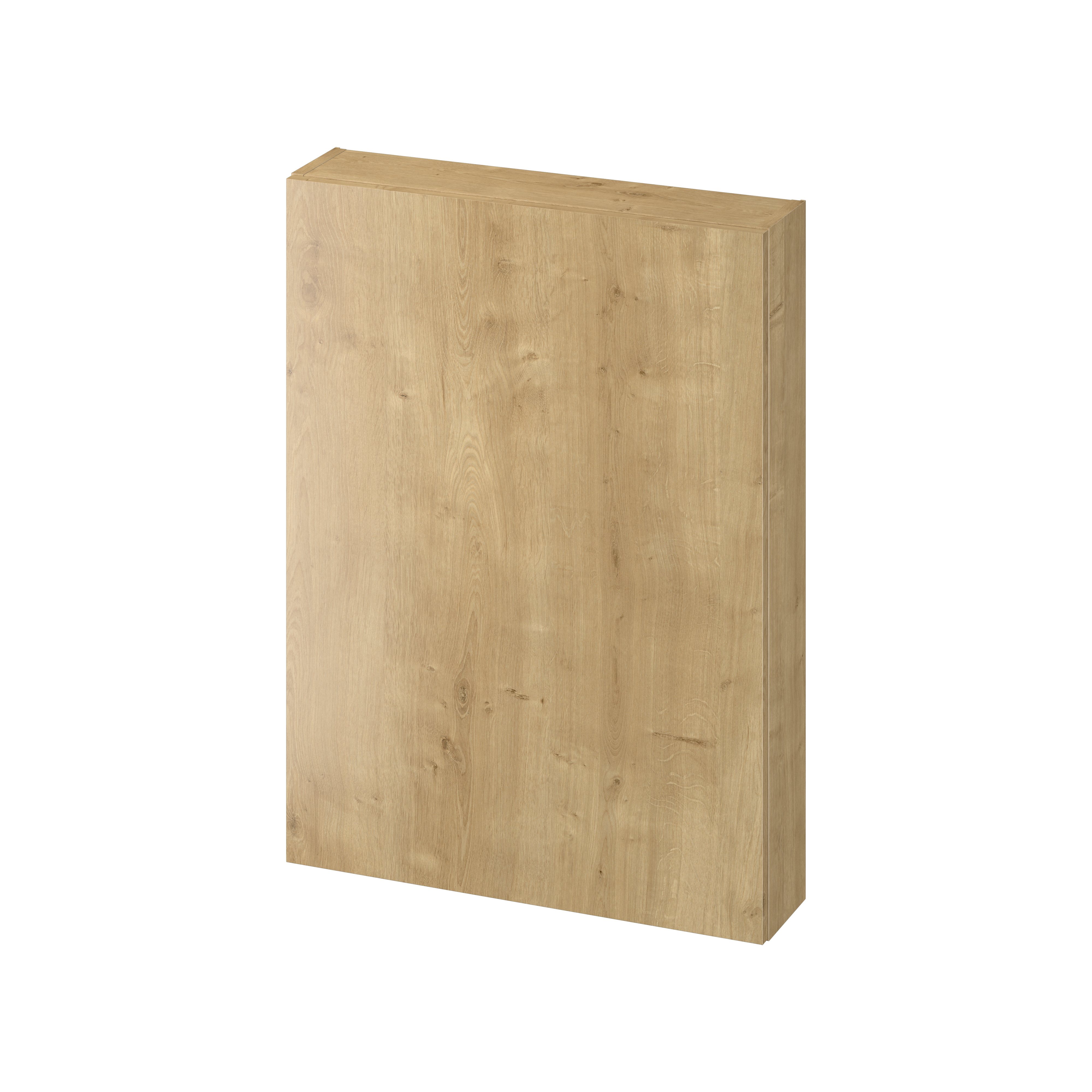 Darmowa Dostawa - Szafka 59.4x13.8x80 cm boczna wisząca dąb Cersanit City S584113