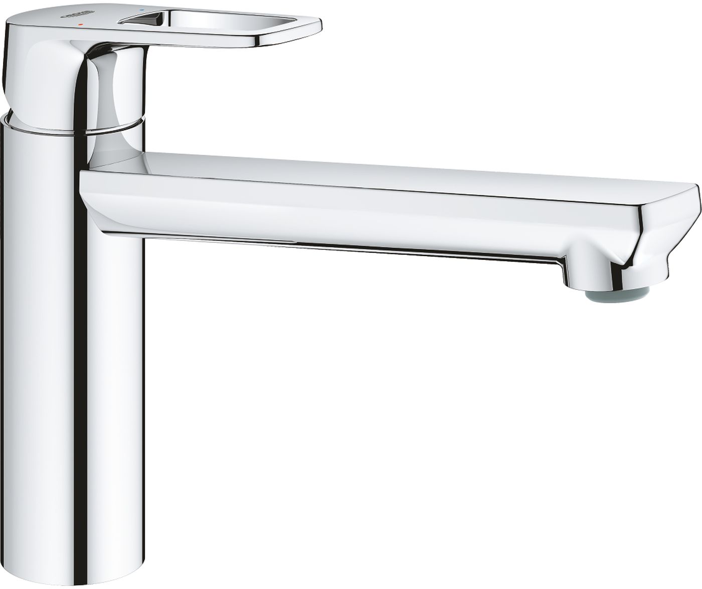 Darmowa Dostawa - Bateria kuchenna stojąca starlight chrome Grohe Bauloop 31706000