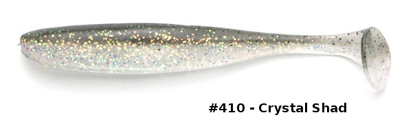 Keitech Guma Easy Shiner 3'' 7,5cm Crystal Shad