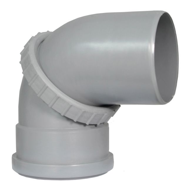 Kolano WC uniwersalne Jano 110 mm skręcane