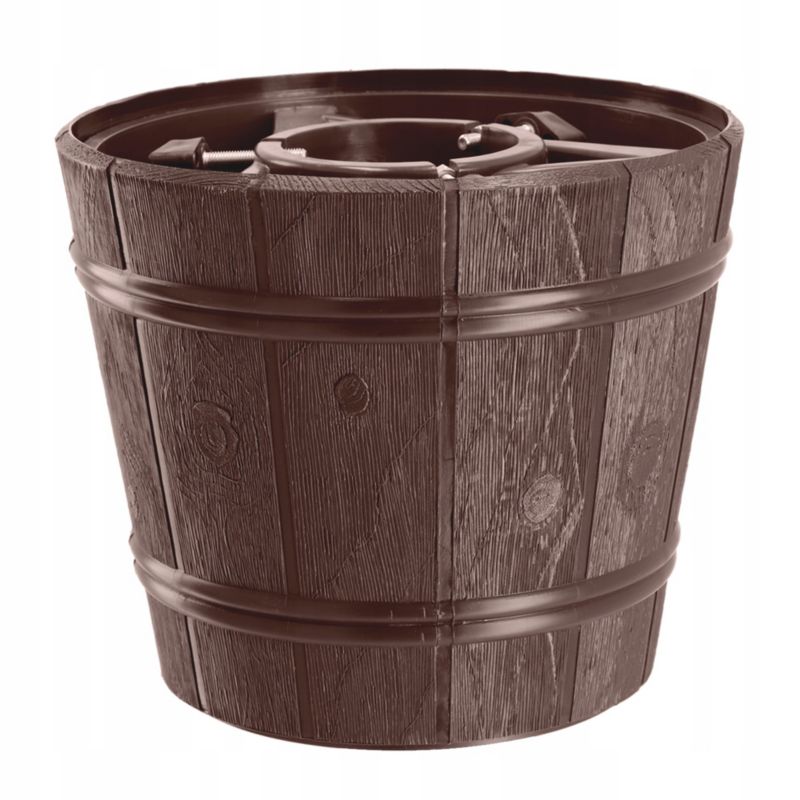 Stojak Pod Choinkę KADAX Choinkowy Na Żywą Choinkę Donica Drzewko 2,4 m Brązowy 1 szt.