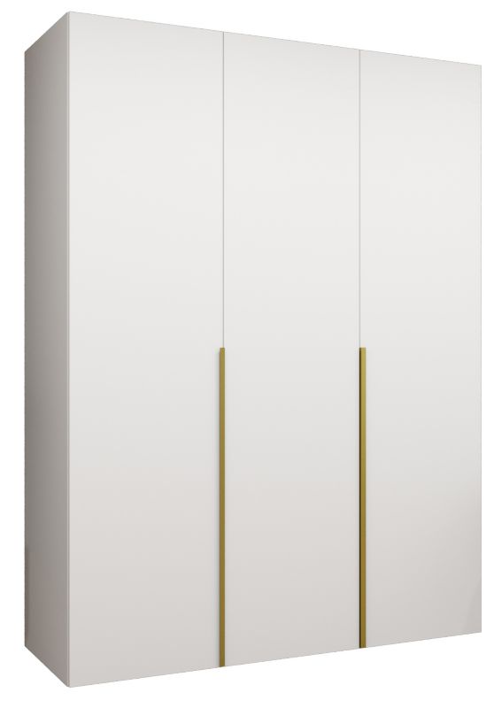 Szafa uchylna otwierana ALICANTE 1 150 wys 202 cm Biały + Złoty 1 szt