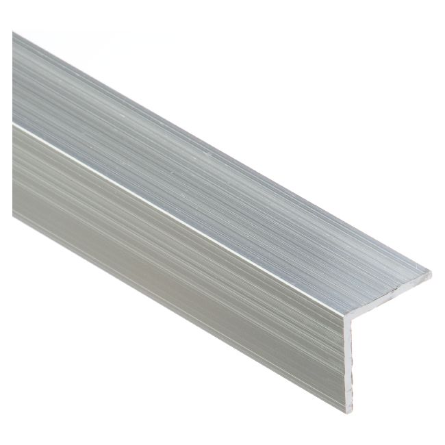 Kątownik Cezar 20 x 20 x 1,5 mm 2,6 m aluminium naturalne