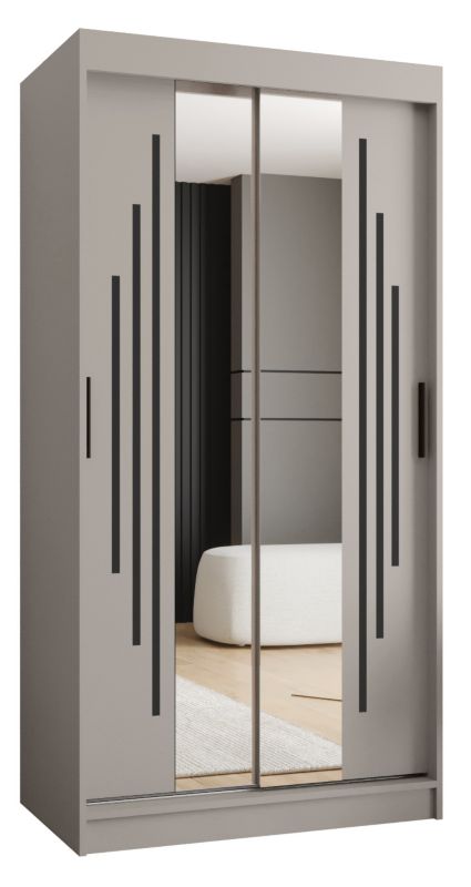 Szafa przesuwna Abiks RUBINO Y1 100 kaszmir 1szt.