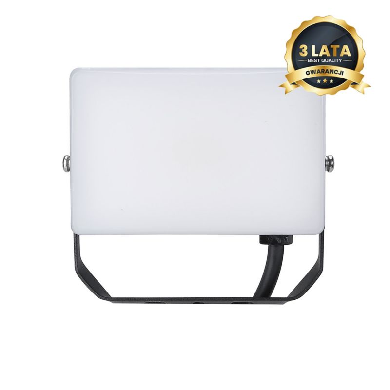 Naświetlacz LED Eko-Light biało-czarny LED 20W 5000K 2000lm IP65 wym: 7,5 x 11,5 x 2,7 cm aluminium - 1 szt.