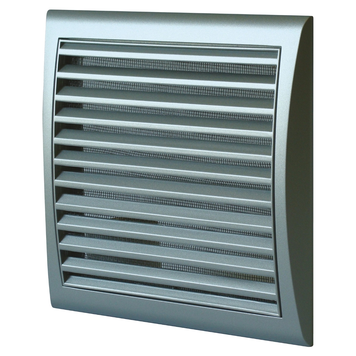 Vents Kratka wentylacyjna z siatką 154x150 mm srebrna