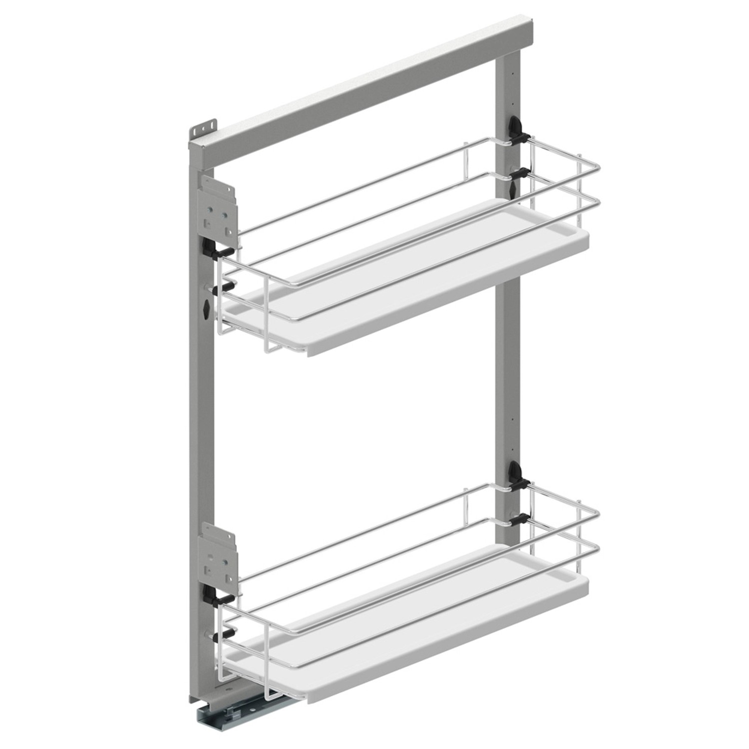 Kosz Cargo boczne Maxima EVO lewy biały 15 cm