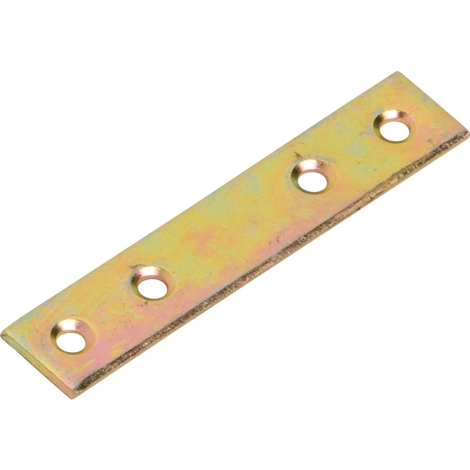 Płaski łącznik 75 mm x 15 mm ocynkowany na żółto