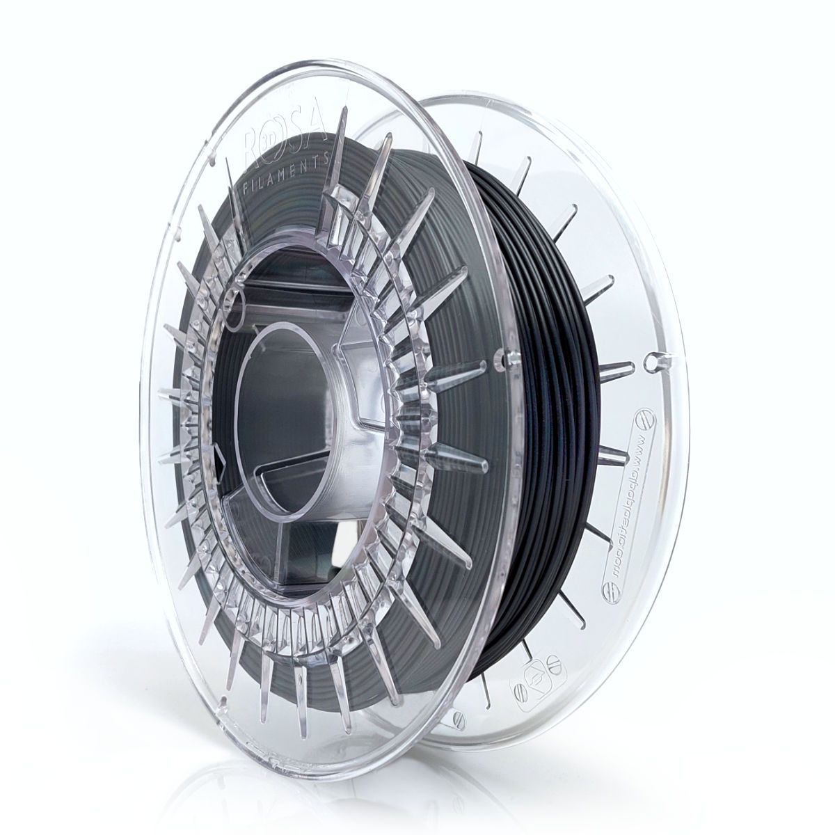 FILAMENT 3D ROSA TPU 75D Automotive 15 Glass Fiber Black, HT 0,5kg