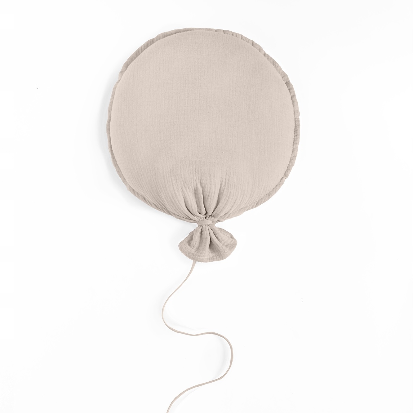 Muślinowy balonik na ścianę beżowy BR