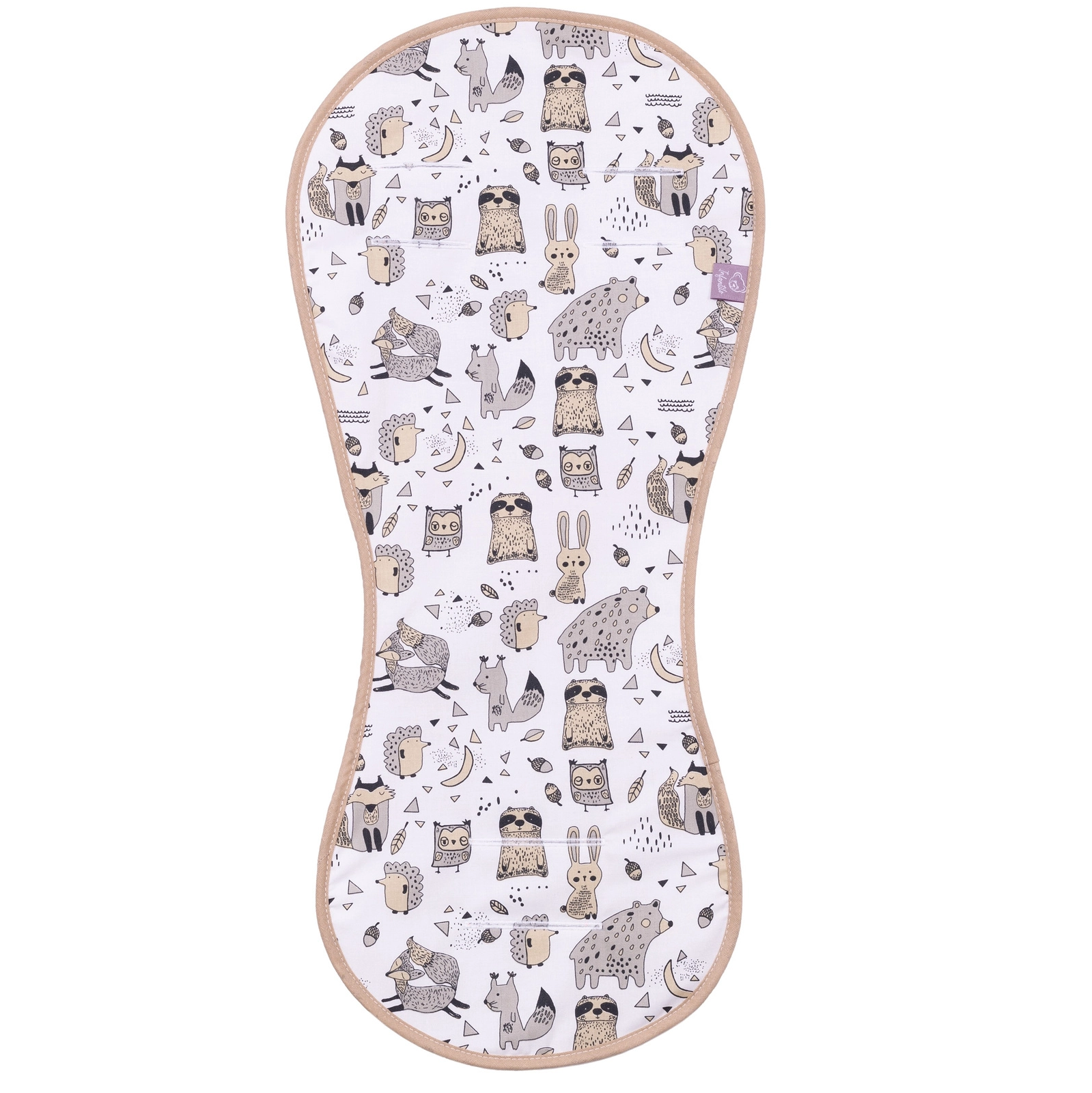 Wkładka 3D do fotelika Beżowe Zwierzątka IF