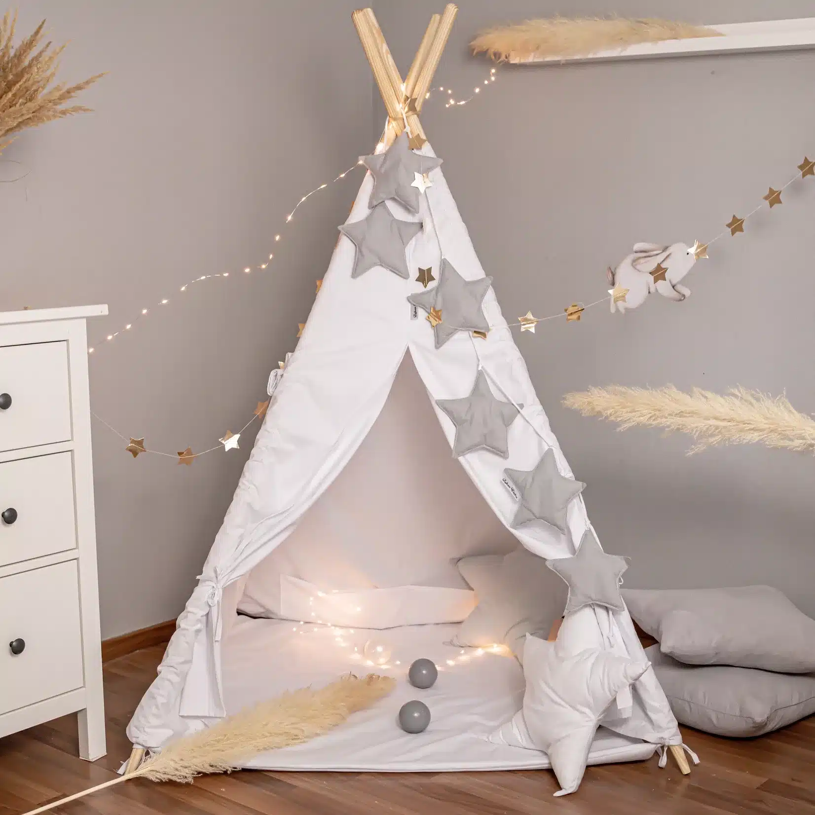 Namiot tipi biały + mata