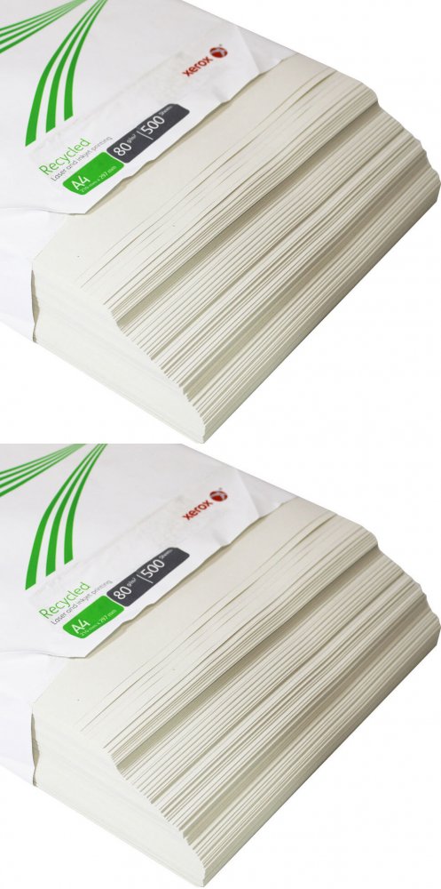 2x Papier ksero Xerox Recycled, A4, 80g/m2, 500 arkuszy, biały